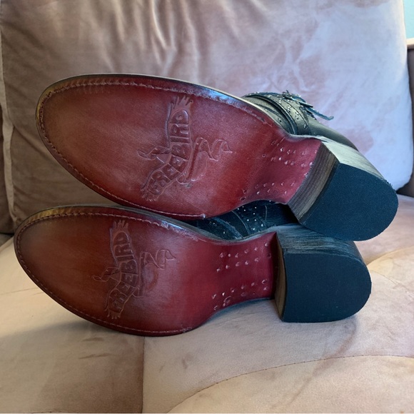 NWB Freebird Saphire Boots 8, Black - Picture 7 of 13